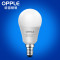 欧普照明 led灯泡 E27/E14螺口球泡 照明节能灯 其他 4W【E27大螺口】单只-白