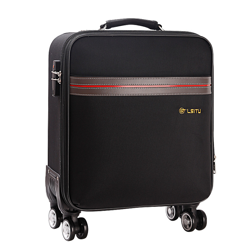 新款行李箱18寸小型轻便牛津布旅行箱男16寸