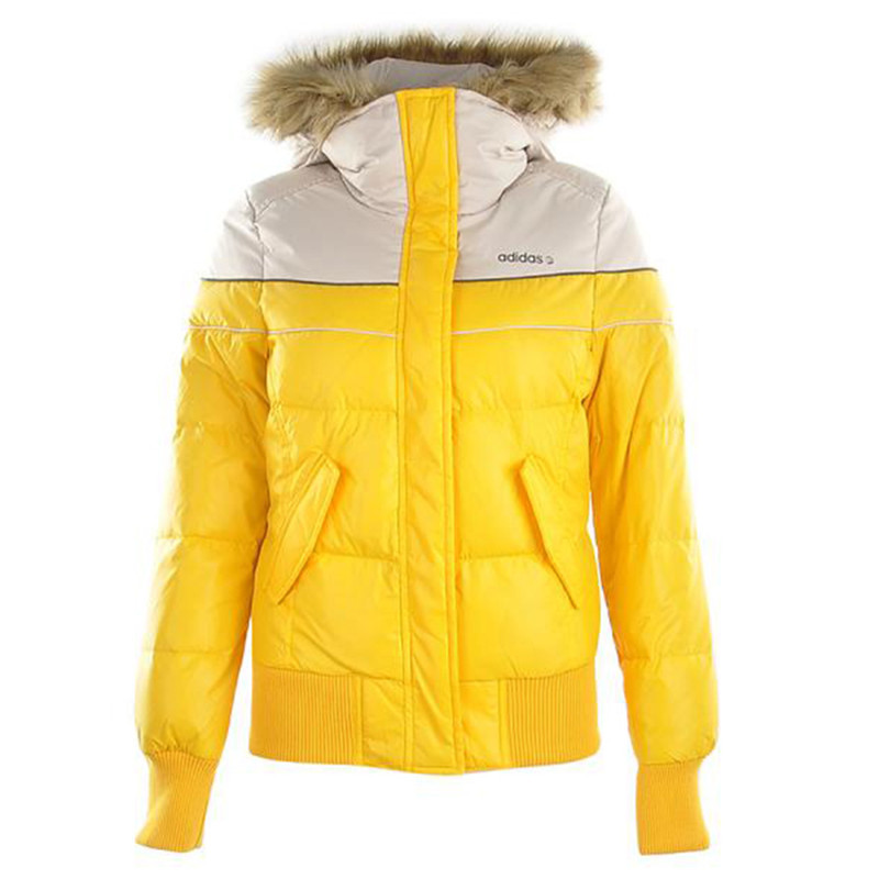 Adidas/阿迪达斯 NEO女装外套冬季新款防风保暖羽绒服|M39722 M(165/88A) M39722
