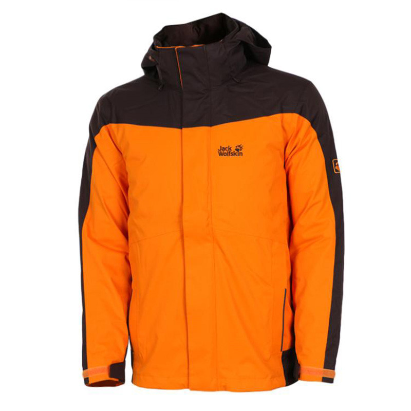 Jack wolfskin/狼爪 男款户外防风防水三合一羽绒冲锋衣|5009361 L 5009361-3115