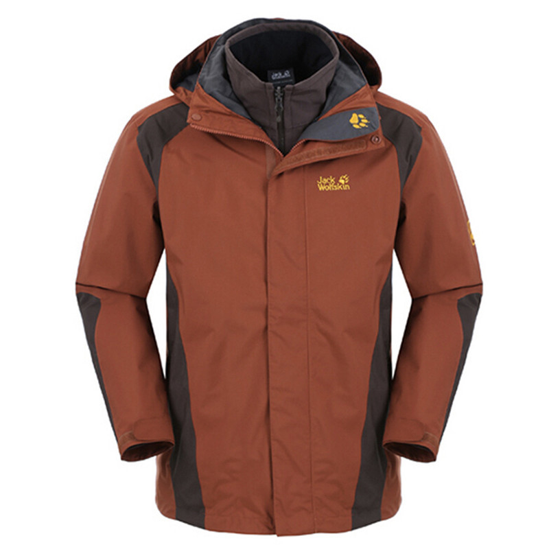 Jack Wolfskin/狼爪 男装 冲锋衣三合一防水防风夹克|5005011-3720-6000 XL 5005011-3720