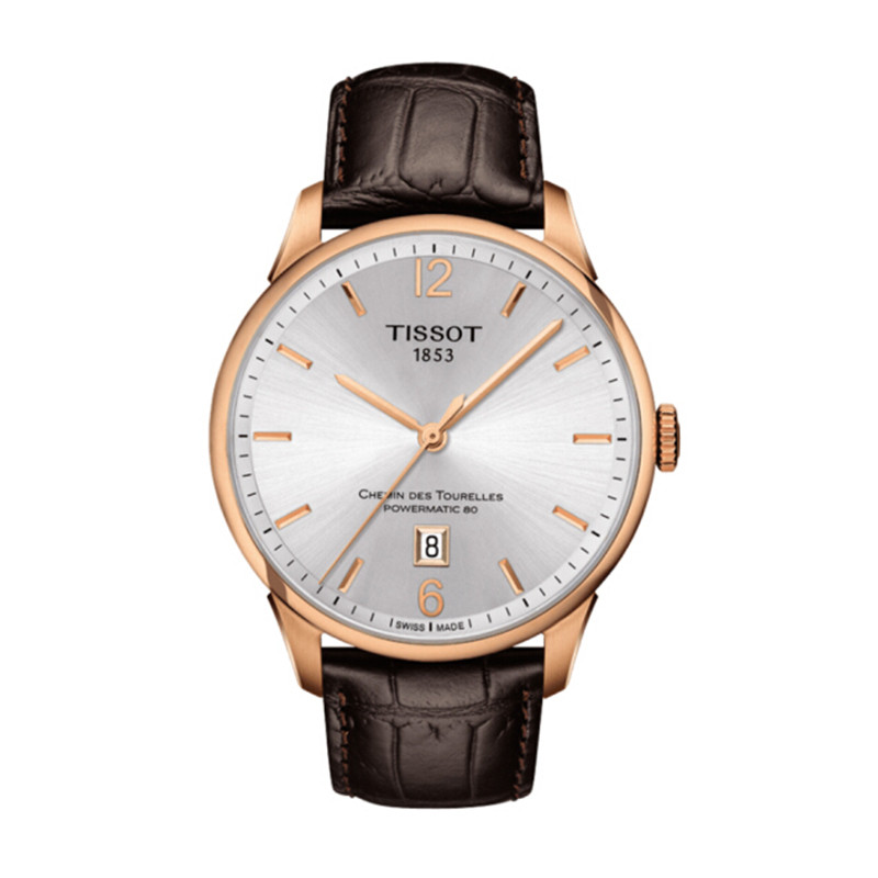 天梭TISSOT - 杜鲁尔系列 T099.407.36.037.00 机械男表 42mm