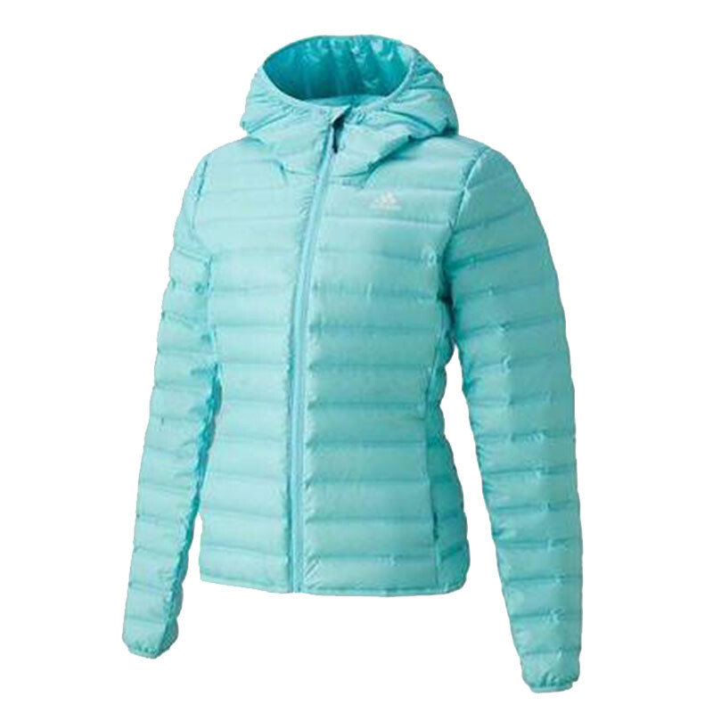 adidas阿迪达斯女装2017冬新款运动休闲保暖羽绒服夹克外套BQ1968 L BQ1971