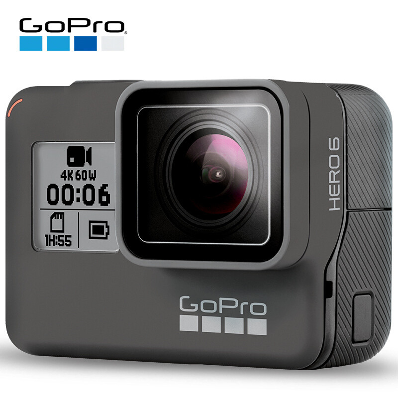 GoPro HERO 6 Black CHDHX-601-RW 运动摄像机 4K高清 防水数码摄像机防抖功能