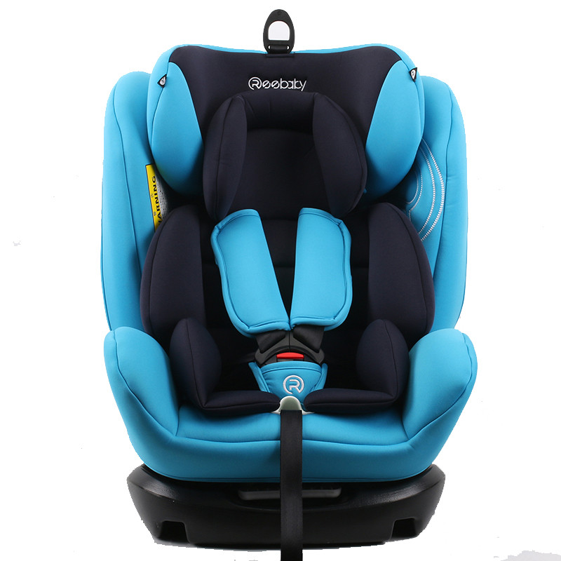 瑞贝乐（REEBABY）汽车儿童安全座椅安全带款 906 博学蓝（0-12岁）