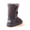 OZWEAR UGG OB013 II单扣防泼水中筒雪地靴 栗色 40码