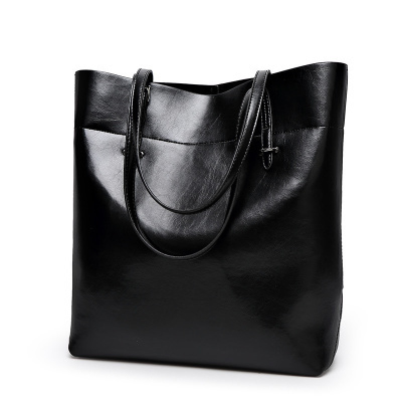 bw9新款天天特价2017新款夏女士潮手提包女托特包大包包购物袋简约单肩包 黑色（限量版）