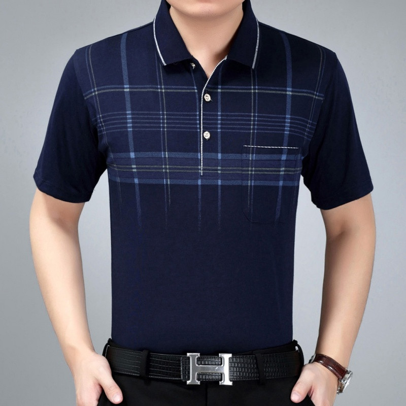 中老年人男装夏装50-60-70-80岁男士短袖T恤爸