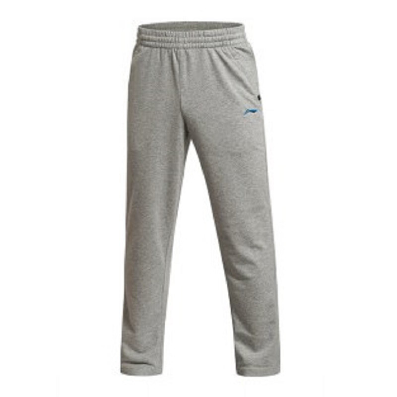 李宁专柜正品 新款男子篮球系列卫裤男裤 AKLK377 花灰-1 2XL/185