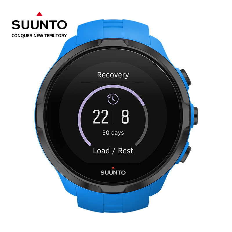 SUUNTO颂拓斯巴达极速光电心率运动智能腕表手表天空蓝 天空蓝