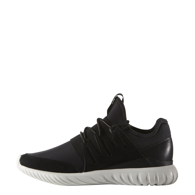 adidas阿迪达斯三叶草男鞋休闲鞋小椰子TUBULAR运动鞋AQ6722 1号黑色/1号黑色/晶白 42.5