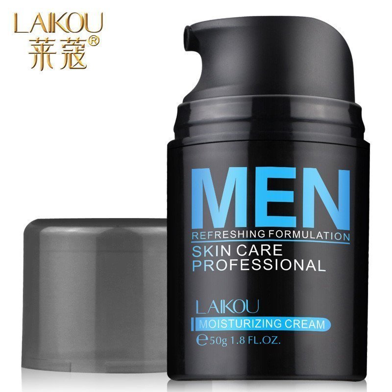 莱蔻（LAIKOU）男士海洋清润保湿霜50g 护肤霜乳液补水控油保湿面霜擦脸油润肤露醒肤露化妆品