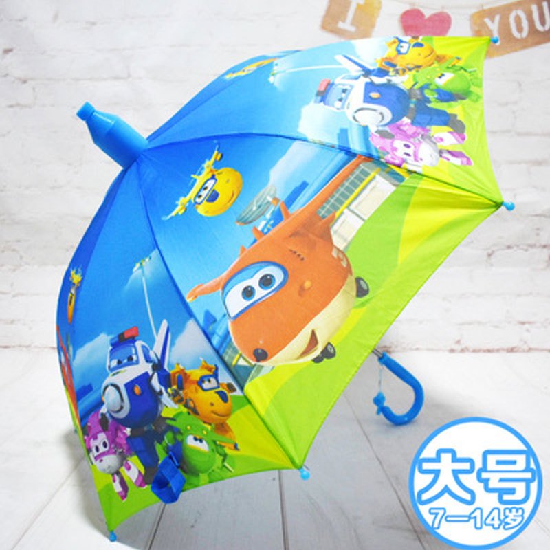 新款儿童雨伞带防水伞套 幼儿园小学生男女孩