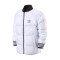 adidas阿迪达斯三叶草运动服男子棉服外套两面穿冬季新款BR4791 白色 2XL