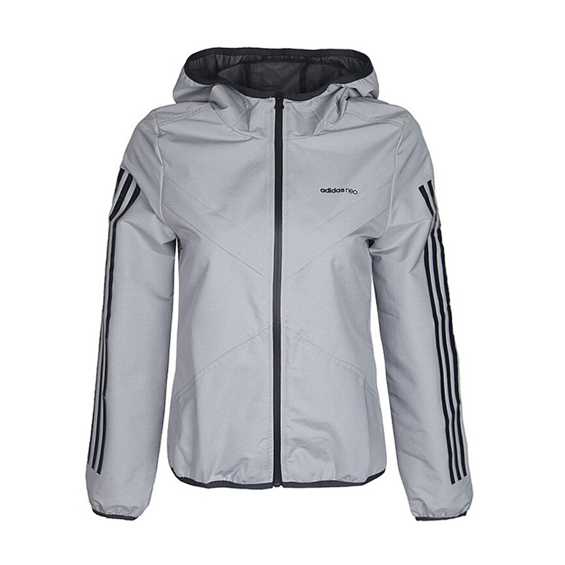 ADIDAS阿迪达斯neo秋季新款女子休闲运动舒适保暖夹克外套BP6564 XL BP6564