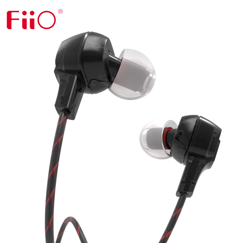 FiiO/飞傲F1 全新入耳式动圈线控带麦一体化轻量设计HiFi耳机