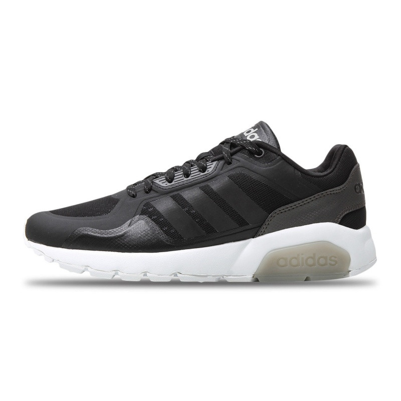 adidas阿迪达斯NEO男子休闲鞋新款RUN9TIS跑步鞋运动鞋CG5892 1号黑色/1号黑色/金属影迹灰 39