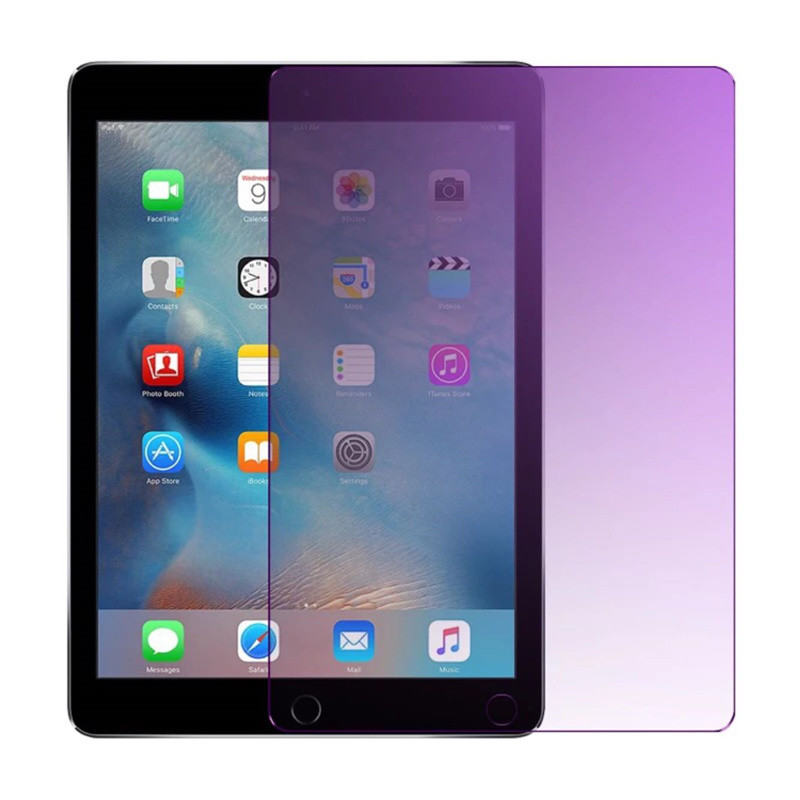2017新款iPad9.7钢化膜A1822苹果iPad air2钢化玻璃膜ipad5/6平板防爆贴膜 MPGT2CH/A Air1/2【蓝光钢化膜】