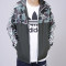 三叶草阿迪达斯男子夹克外套17年新款防风服运动服BS4907 绿色 S
