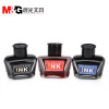 晨光文具钢笔专用墨水W9001 书写墨水 60ml 碳素黑 6瓶装yz