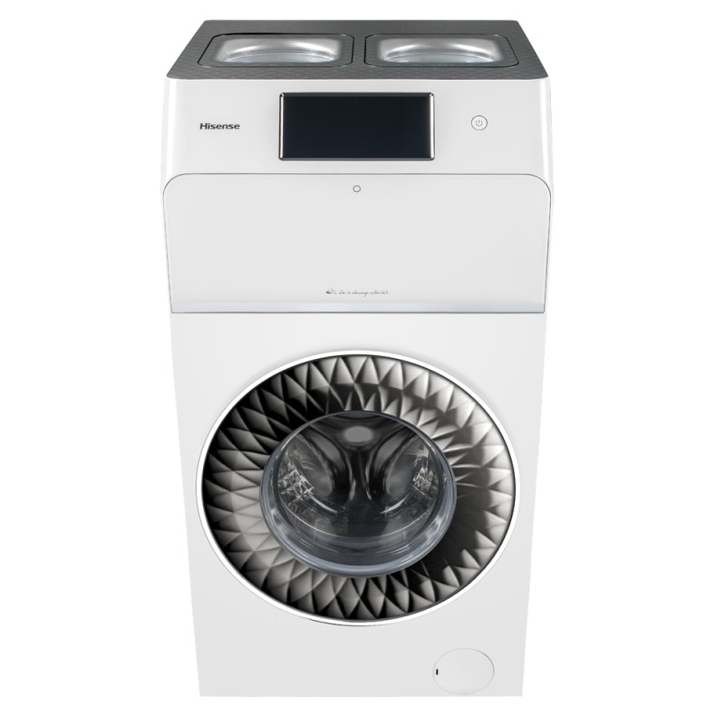 海信洗衣机XQG120-D1400YFTIW白