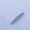 2017男士长袖条纹商务衬衫休闲职业工装衬衣免烫 44/5XL 紫K8-1