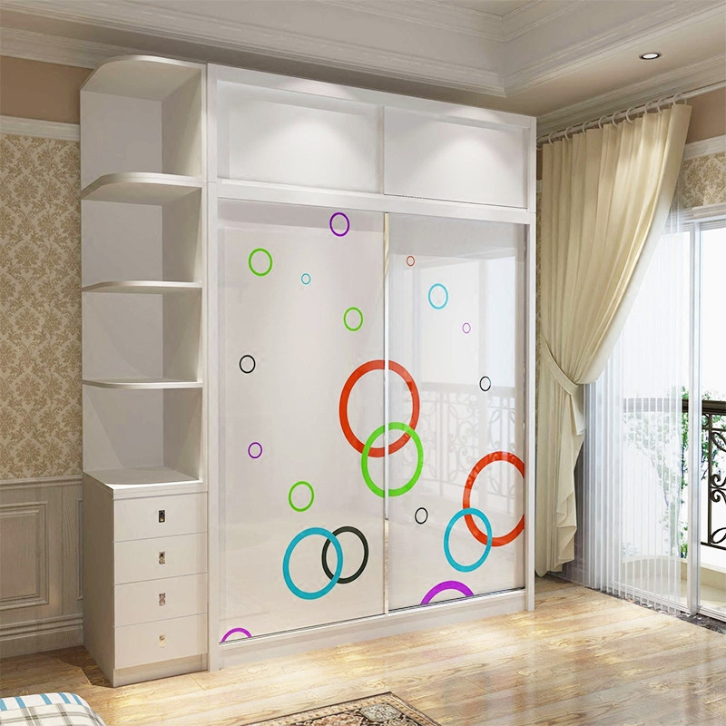 驰友(CHIYOU) 衣柜简约现代卧室双门衣柜1.6米衣柜 1.6米主柜+顶柜+边柜