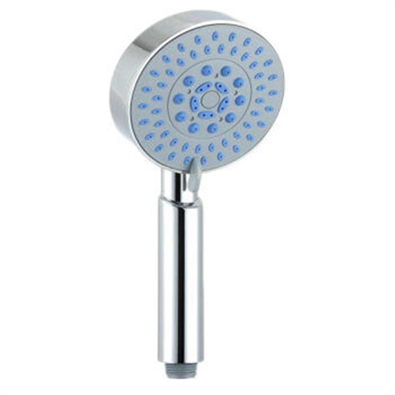 花洒头单头五档热水器塑料通用加压压家用喷头头大不锈钢喷洒五档头寸