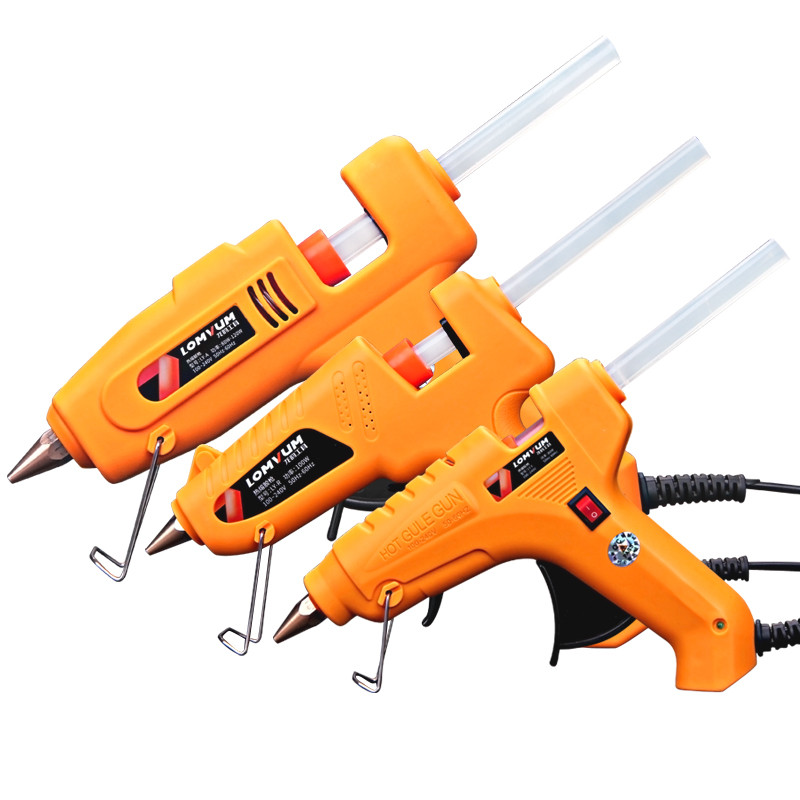 龙韵热熔胶枪11mm胶棒7mm融胶条塑料热溶胶抢手工棒棒胶水枪家用_5