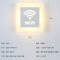 现代简约LED壁灯床头灯卧室创意欧式美式客厅楼梯过道灯阳台灯具鲤鱼20*2318W 无线20*2012W