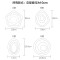 走廊灯过道灯玄关灯led创意进门厅入户衣帽间阳台卧室吸顶壁灯具 默认发明装可定制暗装详询客服此选项拍下无效