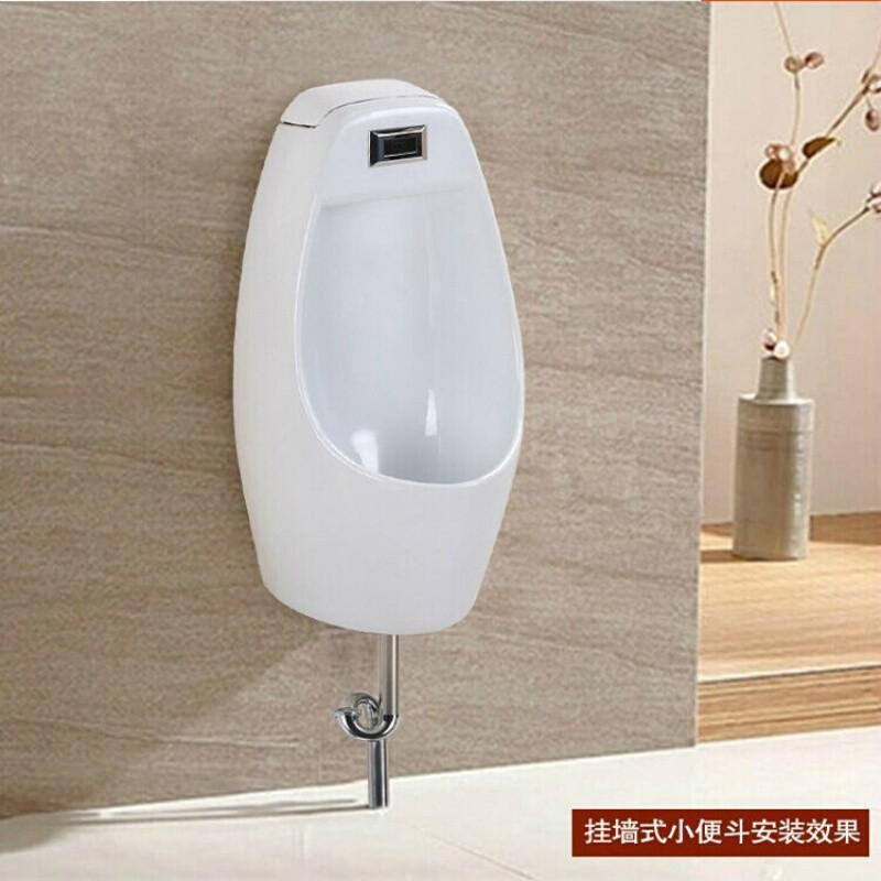 感应立地小便池自动排水管洗手间配件公厕多功能排水挂墙简约下水 B款挂式地排水感应全套