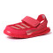 adidas阿迪达斯童2017新款运动鞋女鞋小童4-10岁凉鞋BA9378 BA9378基础粉+朦胧珊瑚粉+基础粉 31.5码/适合脚长190mm