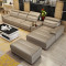 驰友(CHIYOU)沙发 真皮沙发皮沙发简约现代皮质沙发L型客厅沙发组合 双扶手单人位