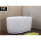 独立式亚克力坐泡式浴缸落地式普通浴室靠墙磨砂多功能水浴多功能 &asymp1.3m 带座五件套