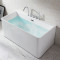 一体式浴缸独立式浴缸亚克力无缝浴缸小户型嵌入式浴缸 &asymp1.7M 嵌入式
