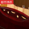 红色橡木桶沐浴桶浴缸泡澡木桶洗澡木桶木浴缸带五金件 1.3米标配