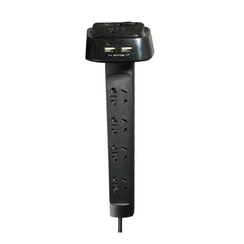 公牛(bull) 五插位 双USB 1.8米 桌洞插接线板 GN-U2050（X）（个）