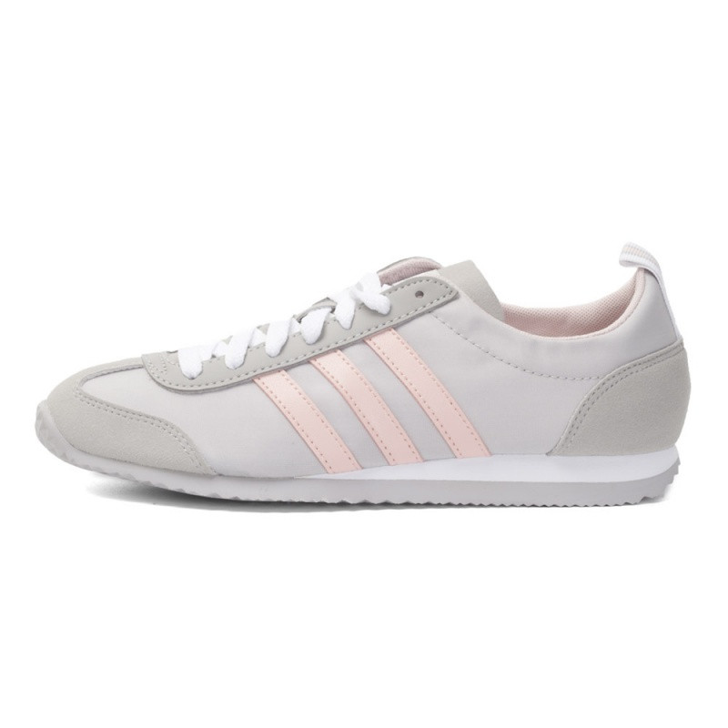 ADIDAS阿迪达斯neo2017秋季女子运动舒适轻便休闲鞋BB9671 二度灰/冰晶粉/亮白 36.5