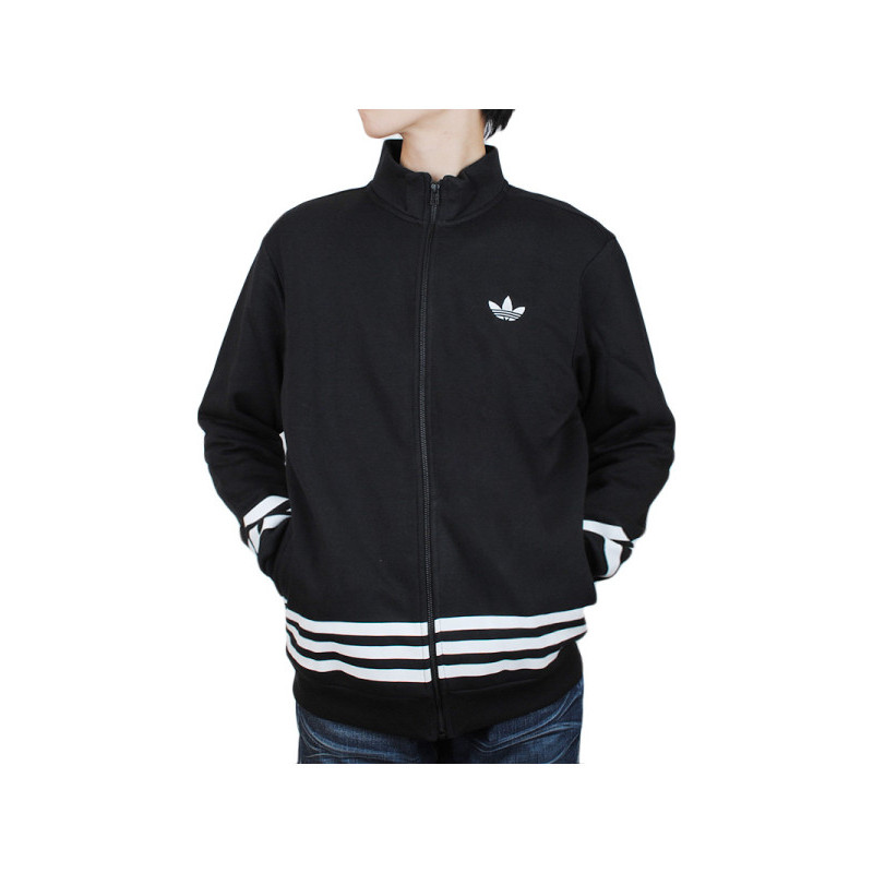 Adidas三叶草外套男抓绒保暖立领夹克AZ1108 AZ1108 XL