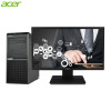 宏碁(acer)VeritonT830 台式商用电脑 19.5英寸屏(I5-7500 4G 1T 刻录 2G独显DOS)