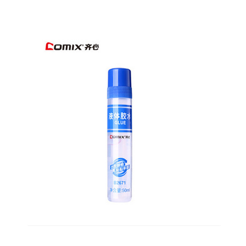 齐心 B2671 健康胶水 50ml 中号（12个装）