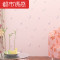 儿童房卡通3D精压无纺布壁纸hellok猫男孩女孩卧室公主房壁纸加厚版米白色6105仅墙纸 加厚版粉红色6101