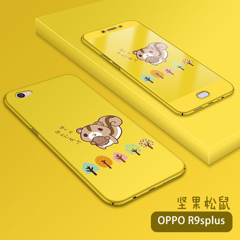 oppor9splus手机壳poop潮男opr9Splus保护套r9sp潮opopr9s 坚果松鼠