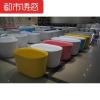 浴缸温泉独立浴缸1.0~1.5米全彩浴盆多种颜色1.5米X64CMX57CM &asymp1.2m 1.0米X64CMX57CM
