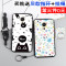 魅族mx4pro硅胶手机壳max4pro套x4pro软m4pro卡通魅4pro挂绳女 蝶恋猫-右+支架+挂绳