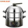 苏泊尔（ SUPOR ）ZN28YK809-150多用途锅多功能电蒸锅 智巧桑拿蒸可火锅三层