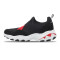 Skechers/斯凯奇 女鞋 低帮防滑运动鞋舒适透气休闲鞋板鞋 66666065-NVBLBKRD 黑色 37码