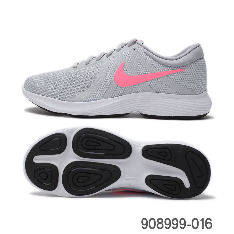 Nike/耐克Revolution4黑白灰耐磨女鞋运动跑步鞋908999-016 908999-016 35.5