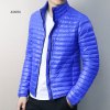阿迪达斯羽绒服男2017冬季轻薄保暖休闲防风立领外套AX6836 XL185/104A AX6836
